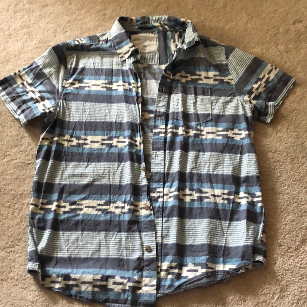 Short Sleeve Button Up